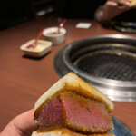 蕃 YORONIKU - カツサンドアップ