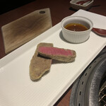 蕃 YORONIKU - カツサンドのお肉