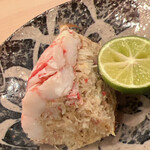 木挽町 とも樹 - 宗谷の毛蟹。蟹の王様だと思います