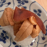 木挽町 とも樹 - 確か由良の赤ウニ。ツブが全く壊れていない