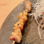 木挽町 とも樹 - 色んな貝類の紐や柱の炙り