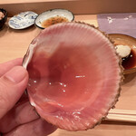 木挽町 とも樹 - 鳥貝の貝殻です