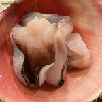 木挽町 とも樹 - 鳥貝。生体反応で屹立しました