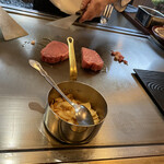 鉄板焼 ステーキ ぼんて - 