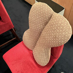 木挽町 とも樹 - 腰当てのクッションです。涙が出るほど嬉しかった