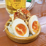 Hamamatsuchou Sutando Fuji - アンチョビ煮卵ポテトサラダ（539円税込）