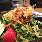 Sushi Izakaya Nihonkai - じゃこ入りピリ辛サラダ