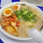 来来亭 - 味玉キムチラーメン