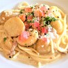 Trattoria Chitarra - 料理写真:新ジャガとパンチェッタのアンチョビクリーム