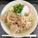 駅うどん - 肉うどん