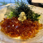 髙橋屋 - 琥珀色に輝く✨美しい出汁のジュレ♡