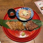 Gyuutan Sakaba Tannosuke - 牛たん3種食べ比べ