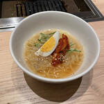 肉のひぐち直営焼肉 安福 - 冷麺 ハーフ