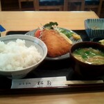 松菊 - 2013/02/22 ミックスフライ定食