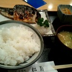 松菊 - 2013/03/22 さば塩焼き定食