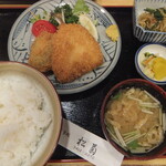 松菊 - 2013/07/25 ミックスフライ定食