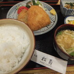 松菊 - 2013/07/25 ミックスフライ定食