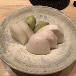 鳥しき - お新香