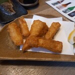 猿々楽々 - タケノコ天ぷら