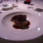 フランス料理グルメ - 2013.8)フォアグラ。大根とよく合います