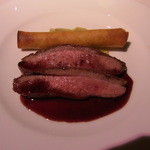 フランス料理グルメ - 2013.8)ツレの鴨肉