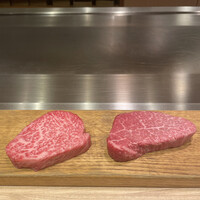 京風鉄板 はせ川 - この日は兵庫の太田牛