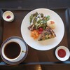 Morisada Kafe - キッシュが付いたモーニングにコーヒーを