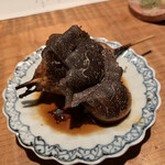 永来権 - つくね　卵黄×トリュフ