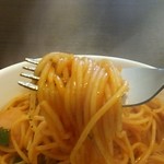 オムクック - イタリアンスパゲッティ麺UP♪