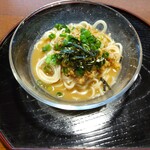 とんかつ 桐の家 - ミックスランチ付け合わせ： 担々そうめん