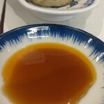 長浜ラーメン 一心亭 - 餃子のタレ！