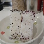 長浜ラーメン 一心亭 - おにぎり2種♪