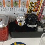 長浜ラーメン 一心亭 - 卓上♪