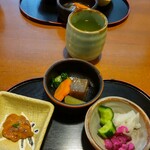 とんかつ 桐の家 - いつもの３品とお茶