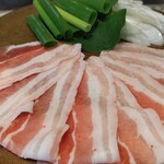 銀座 和郷 - 塚原牧場さんの梅山豚