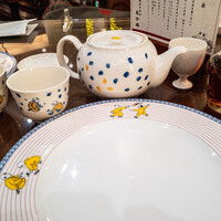萬珍樓 本店 - 食器かわいい統一感