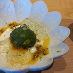 銀座 和郷 - 月のチーズ　青梅ジャム