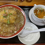 中華料理 酔神 - あんかけチャーハン 800円