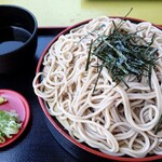 山崎製麺 - ざるそば(大) ¥580