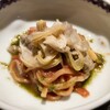 Ryouri - 浅利の冷やしラーメン トマトのピューレ 木の芽 山椒