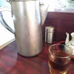 進来軒 - ステンレスポット＆プーアル茶