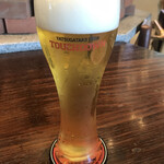 ROCK - 清里ラガー。地産の米を原料に使用したラガー、コチラのピルスナーやファーストダウンよりちょっと飲み応え強め。どちらが好きかは本人次第（笑）