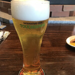 208550455 - 白樺ビート。仕込みに白樺の樹液を使った初夏限定のビール。通常のビールよりよりスッキリ感があり、ホップなども強く感じながらも苦くはない・・・絶妙なバランスのビール。