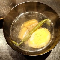 祇園 にしかわ - 玉子真薯のお椀