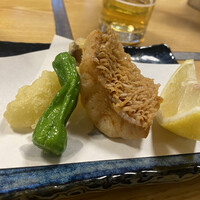 割烹 むら山 - マツカサ揚げ