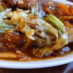 エンジェルズ - 野菜炒めが入ってます（キャベツ）