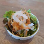 Kare Udon Wabisuke - ランチセットのサラダ
