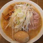 味噌麺処 田坂屋 - 味玉チャーシュー味噌ラーメン
