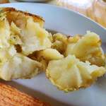 山越うどん - じゃがいも天②