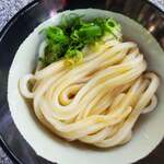 山越うどん - かけ冷(小)③